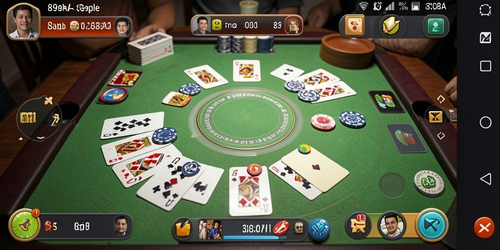 Tampilan gameplay seru dan interaktif dari 898A.