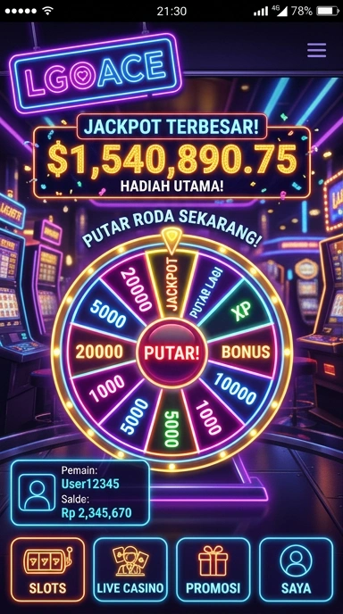 Tampilan kategori aplikasi di lgoace yang terorganisir dengan baik.